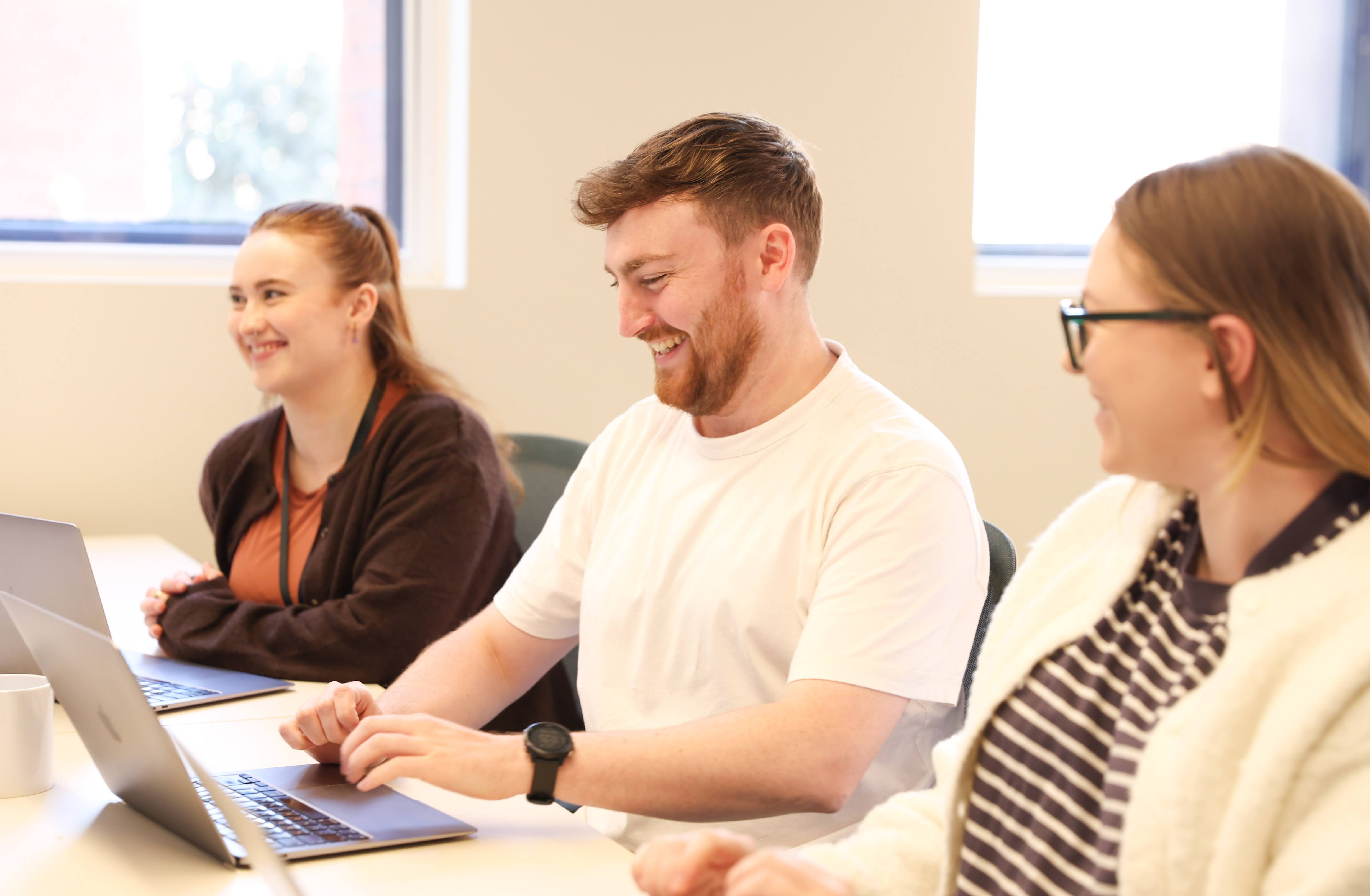 Property Hub team working with investors