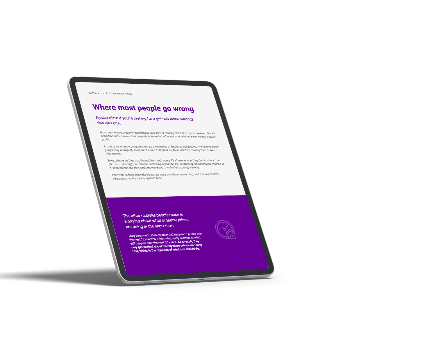 Preview of the How to invest in property without the stress guide
