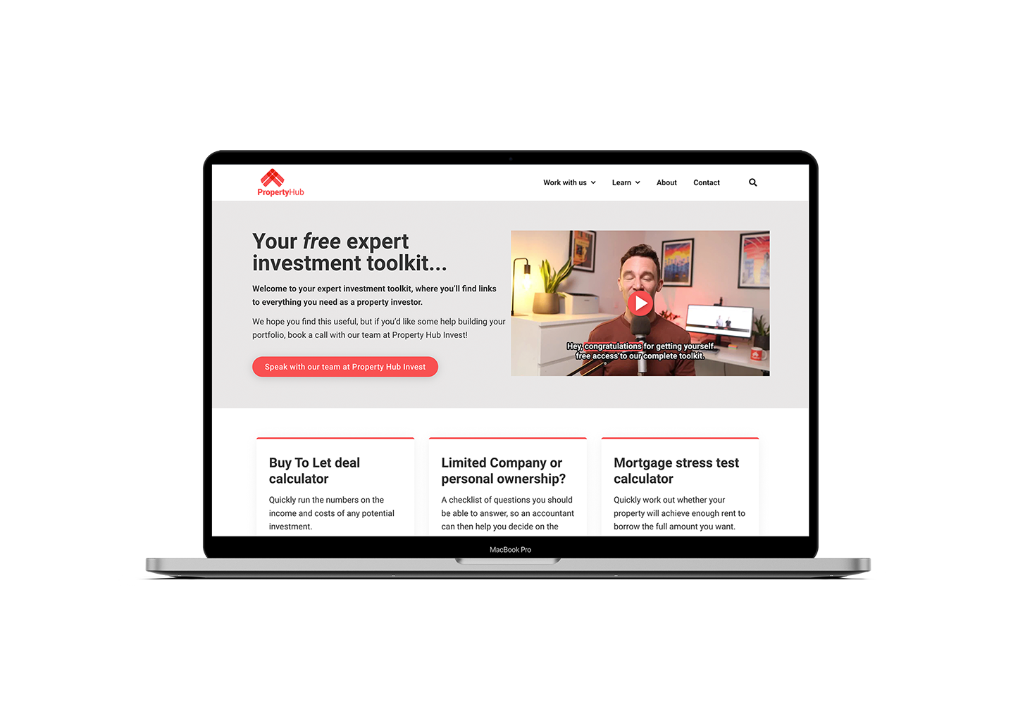 Preview of the Property Hub Investor Toolkit