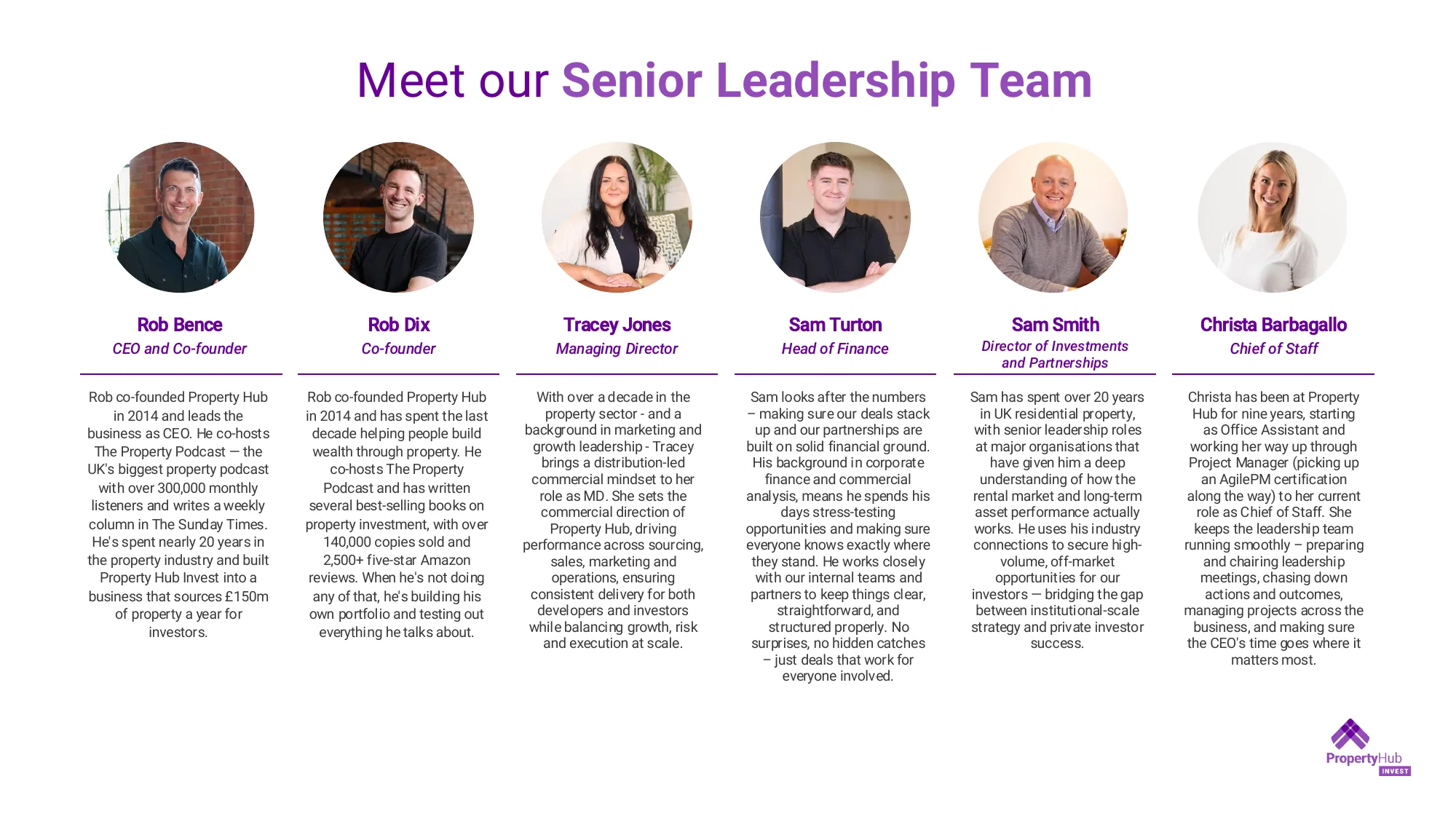 Property Hub Invest brochure — page 5 of 12