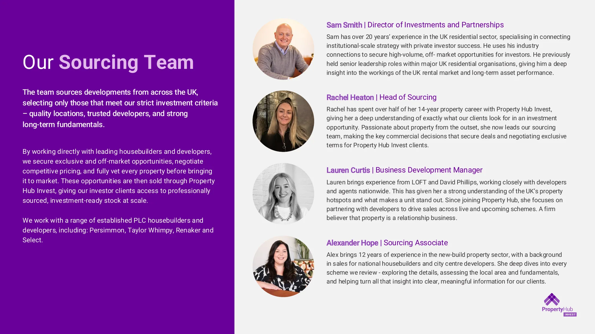 Property Hub Invest brochure — page 6 of 12