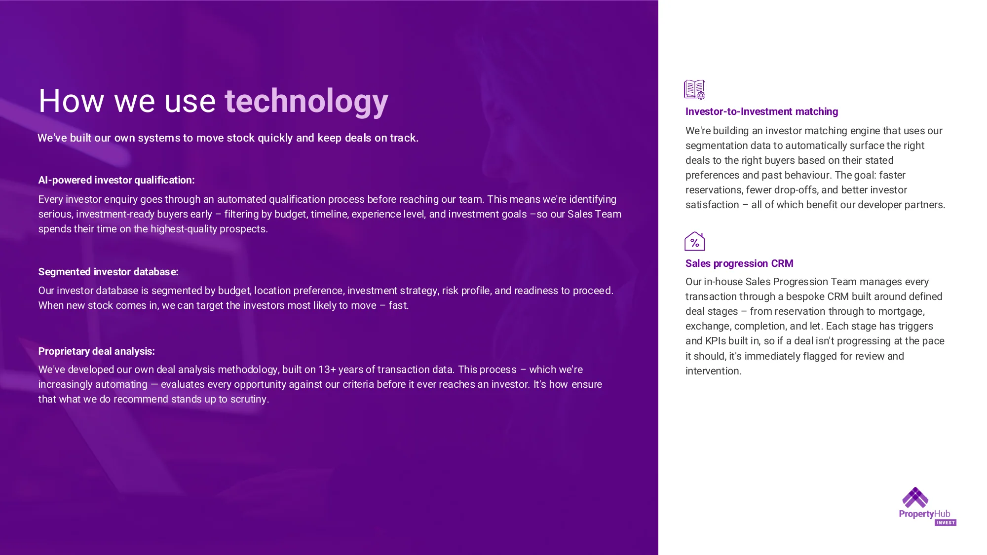 Property Hub Invest brochure — page 10 of 12